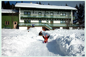 Ferienhaus Gierl im Winter
